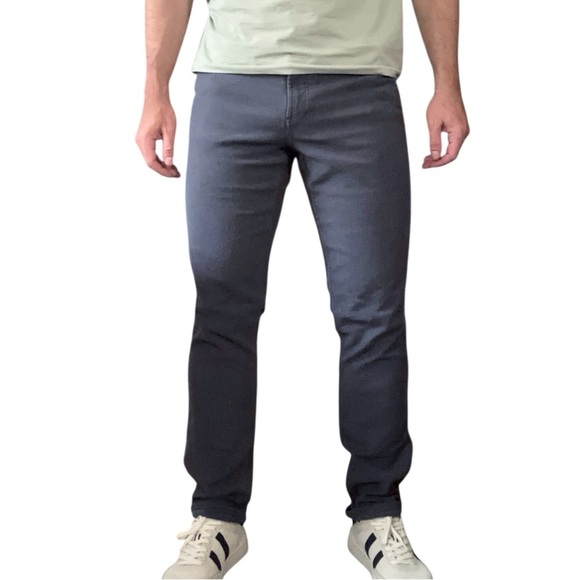 Faherty Stretch Terry 5-Pocket Pant Navy Men’s 32x32 Slim fit NWOT - Picture 1 of 10